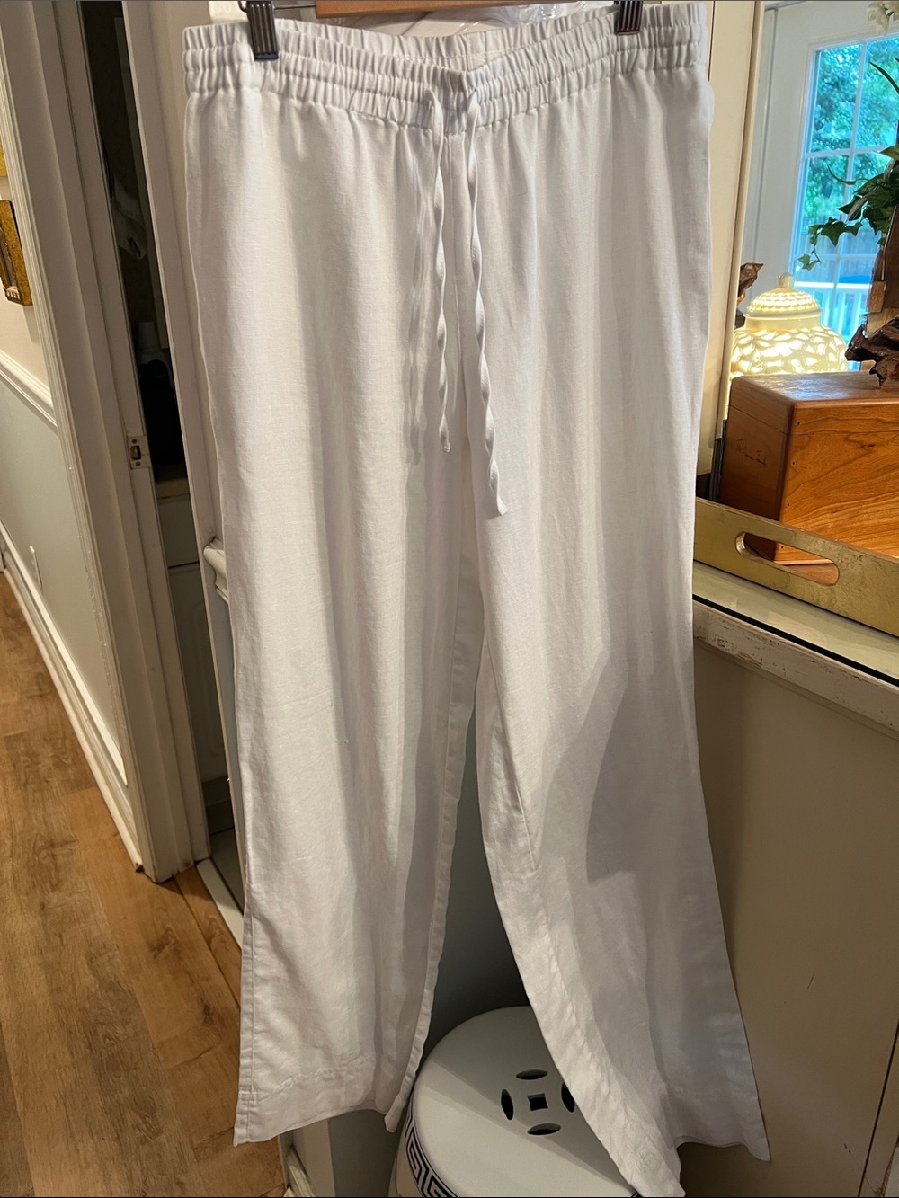 Jones of New York Linen Pants EEEUC